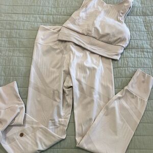 Stylish White ASICS Activewear Set